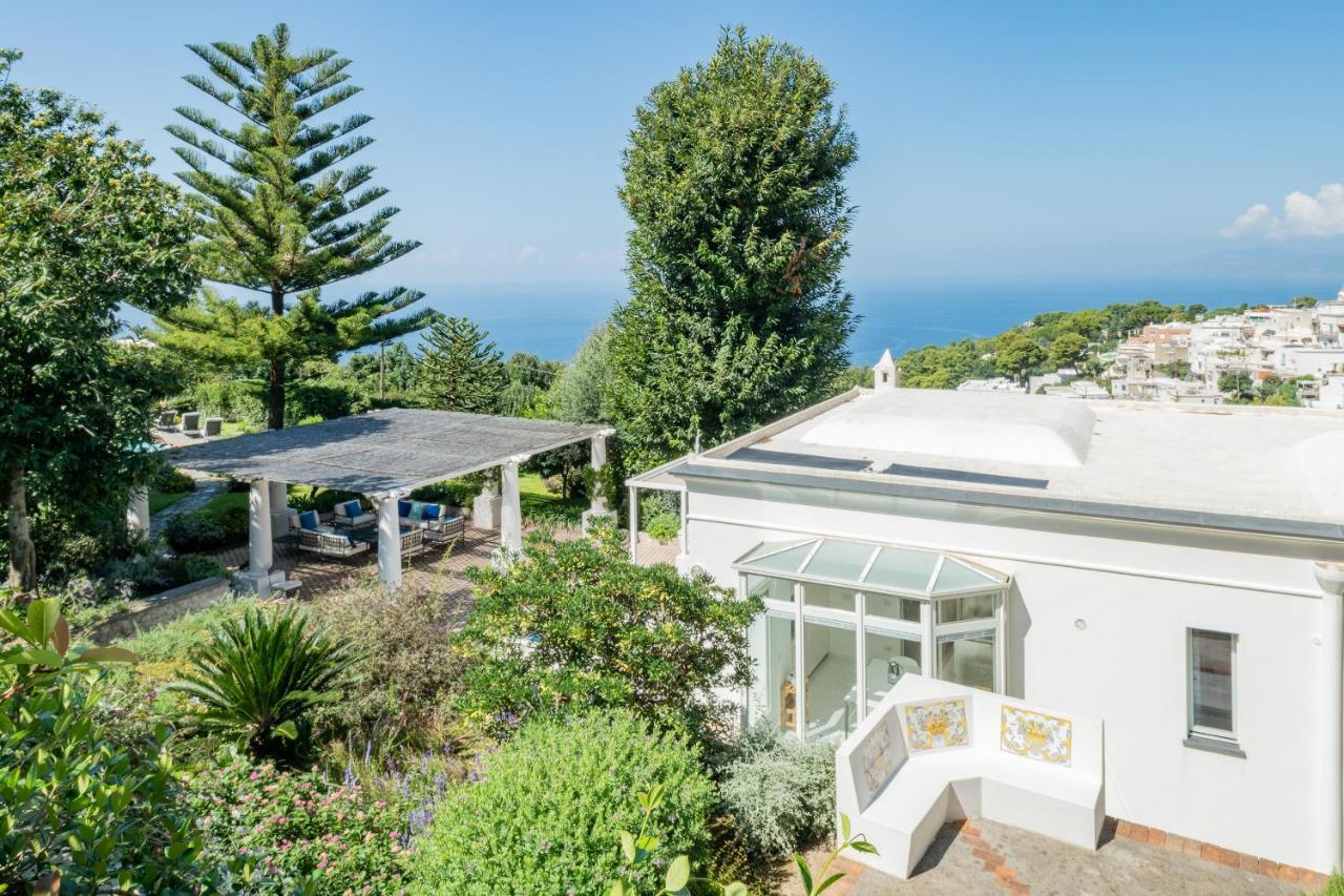 Villa Gli Ulivi Anacapri  Bagian luar foto