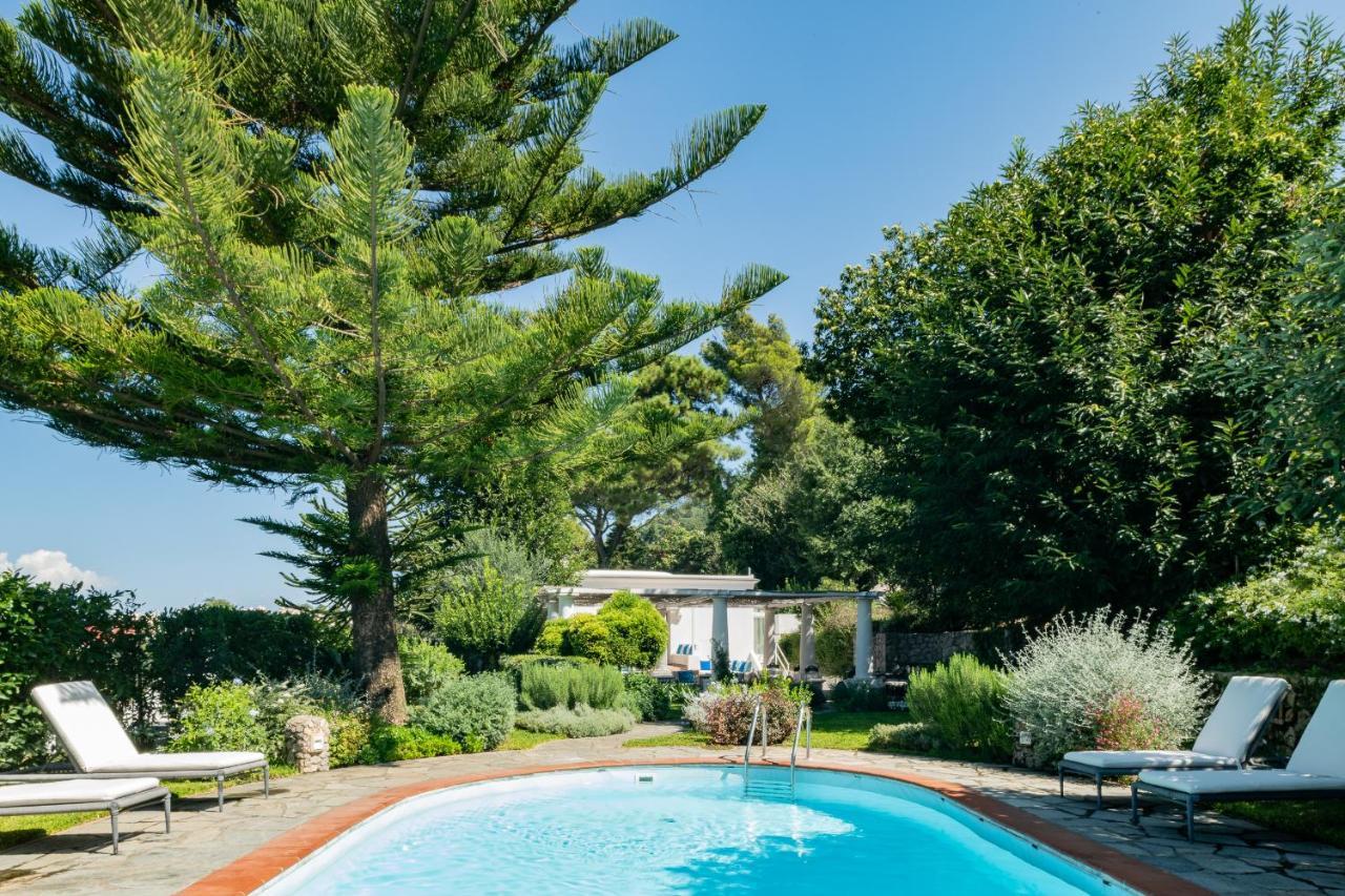 Villa Gli Ulivi Anacapri  Bagian luar foto