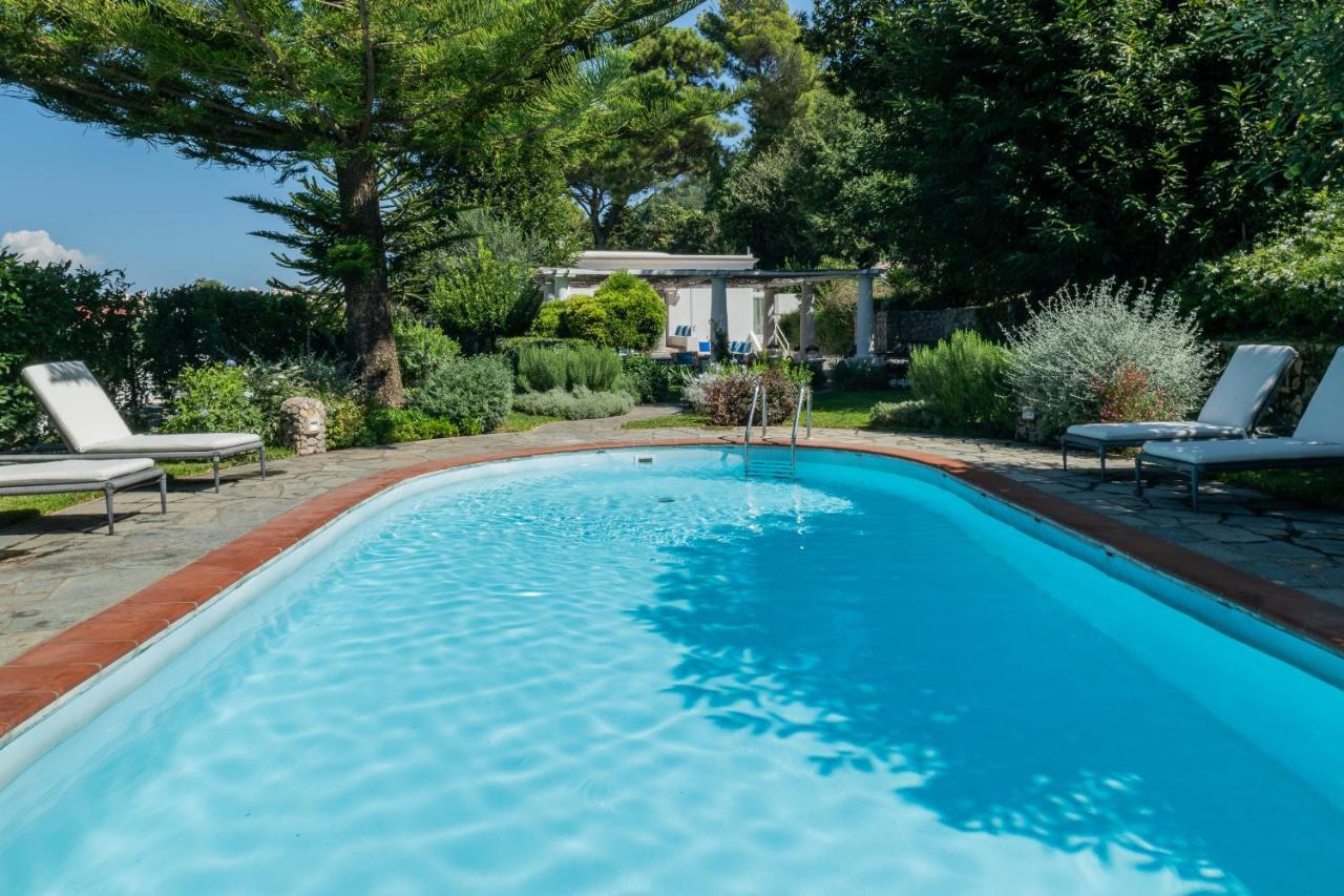 Villa Gli Ulivi Anacapri  Bagian luar foto
