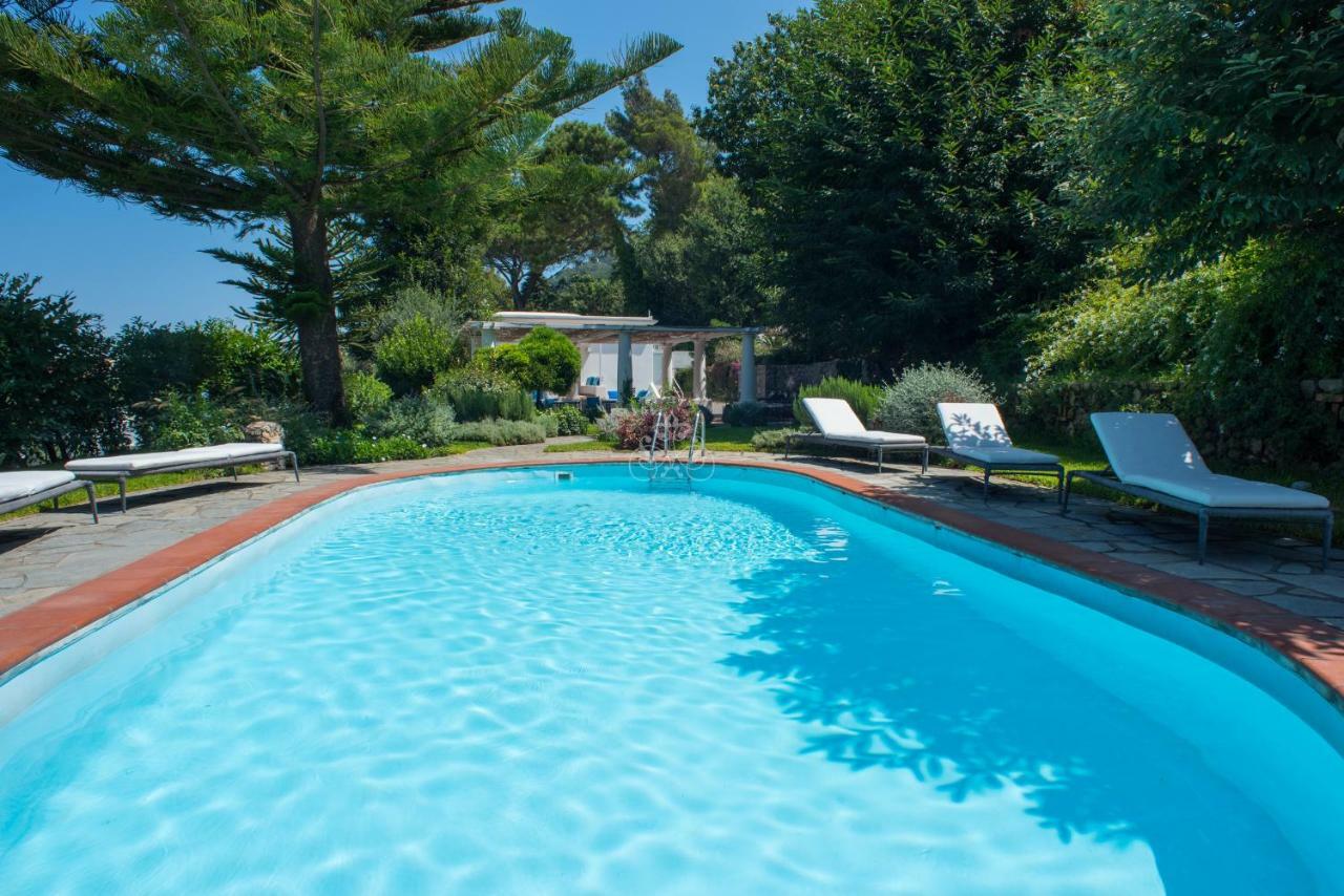 Villa Gli Ulivi Anacapri  Bagian luar foto